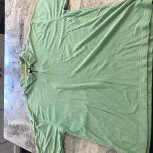 TOMMY BAHAMA GREEN ZIP UP